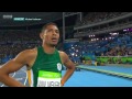 Michael Johnson's Reaction LIVE - Niekerk's 43.03s breaks Johnson's 43.18s WR at 400m Rio 2016