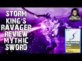 STORM KING'S RAVAGER REVIEW MYTHIC SWORD GAMEPLAY FORTNITE SAVE THE WORLD