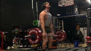 Road to 700lb Beltless Deadlift #1 497lb x 7