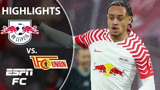 RB Leipzig vs. Union Berlin | Bundesliga Highlights | ESPN FC