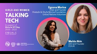 Girls and Women Talking Tech Interview 170: Melda Akin and Egzona Morina