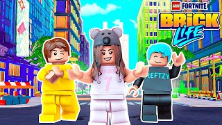 We MOVED into LEGO Fortnite Brick Life with my BROTHERS!