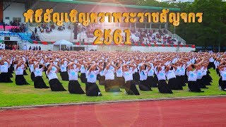 พิธีอัญเชิญตราพระราชลัญจกร มหาวิทยาลัยราชภัฏมหาสารคาม 2561 (King Of King)