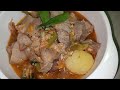 খৰিচাৰ লগত বইল গাহৰি।। boil pork with bamboo shoots assamese recipe sagarika baruah