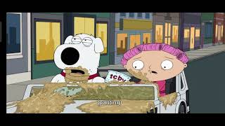 Family Guy | Brian throws up in Stewie's car