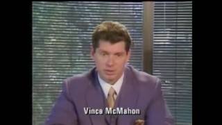 Vince McMahon Rare Interview - never before seen trying to ban the World Wrestling Federation