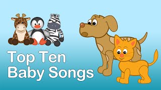 TOP 10 BABY SONGS | Compilation | Nursery Rhymes TV | English Songs For Kids