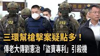 續追三環幫槍擊案！ 傳老大劉憲治「盜賣專利技術」引殺機－民視新聞