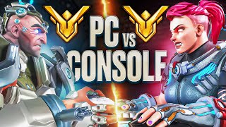 Can MASTERS PC Players beat MASTERS Console Players? (PC vs CONSOLE Overwatch 2)