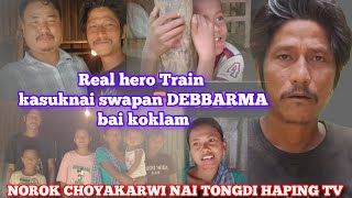 REAL HERO SWAPAN DEBBARMA TRAIN KASUNAI TAMUNI CHAKRI YAKARKHA SWRAI SWRAI SAKHA SWAPAN DEBBRMA