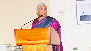 Smt Nirmala Sitharaman's keynote address at Columbia University, in New York, USA