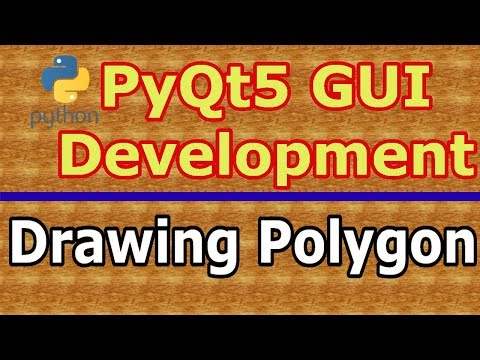 How To Draw Polygon In Python With PyQt5 (QPainter Class)
