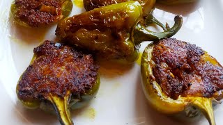 Bharvi shimla mirch/ stuffed capsicum/ਭਰਵੀਂ ਸ਼ਿਮਲਾ ਮਿਰਚ/aloo stuffed shimla mirch/potato stuffing