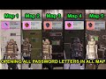 OPENING ALL PASSWORD LETTERS IN ALL MAP 🤯🤯 METRO ROYALE !