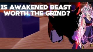 is awakened mystic/beast worth the grinding and how to obtain it? | dragon ball evolution Roblox |