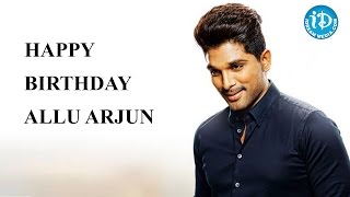 Sarrainodu Allu Arjun Birthday Special Video - Best Wishes From iDream Filmnagar