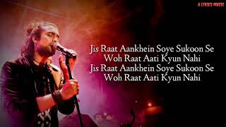 Tujhe bhulna toh chaha (lyrics) song, jubin nautiyal