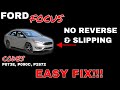 2011 - 2017 Ford Focus SLIPPING? No Reverse? Code P073E, P090C, P2872 Problem Solved