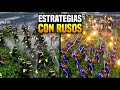 4 ESTRATEGIAS DISTINTAS con RUSOS en AGE OF EMPIRES 3 (2 partidas)