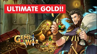 Gems of War Best Gold Farming teams and strategy! 250,000 GOLD AN HOUR