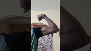 Biceps transformation 🔥 || #bicepscurls #homeworkout #shorts