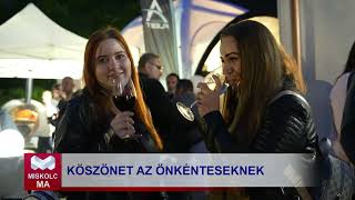 Miskolc Ma 2024.08.13.: Köszönet az önkénteseknek