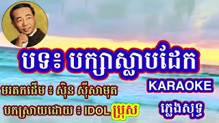 ភ្លេងសុទ្ធ / បក្សាស្លាបដែក / SabaySabay KaraokeKH