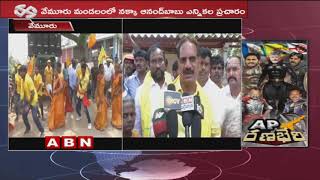 TDP Candidate Nakka Anand Babu Election Campaign in Vemuru | ABN Telugu