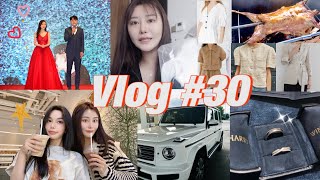 【Vlog #30】娘家出阁宴👰🏻｜家庭聚会烤全羊｜开箱unboxing｜韩国小众品牌推荐｜喜提新车🚗