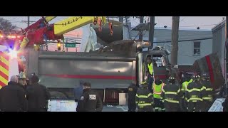 Multiple injured after truck crashes into Target in NJ