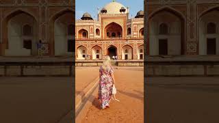 Humayun's Tomb built in 1570 is must to visit place in Delhi #Delhi #India #travelindia