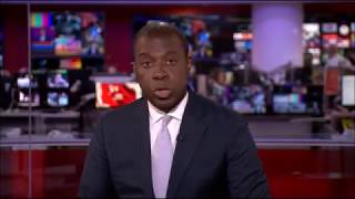 BBC Weekend News intro and close 23.9.18 10:15pm