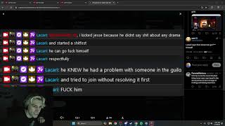 Lacari removed Jesse from the guild because Poke had \