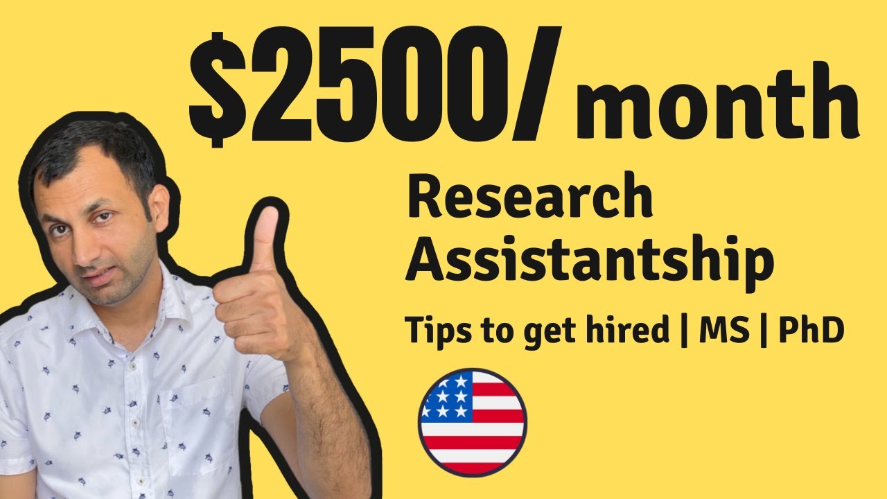 How To Get Research Assistantship In USA | How To Study Free Of Cost In ...