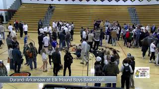 Durand-Arkansaw at Elk Mound Boys Basketball