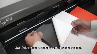 GCC Soft Magnetic Sheet Application by GCC Cutting Plotters