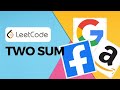 Two Sum 🔥 | Leetcode 1 (Easy) | Java Solution