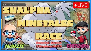 Shiny Alpha Ninetails race with the awesome @Unphaz3d13