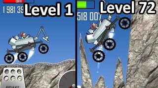 Hill Сlimb Racing - Moonlander on Mountain | 2K GamePlay