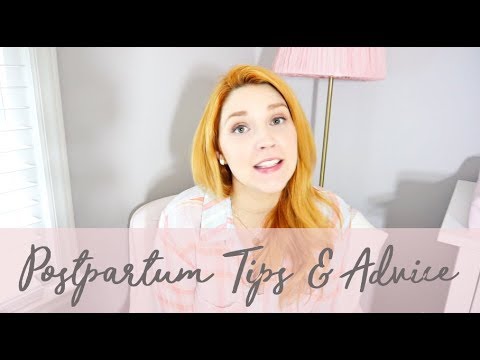 Postpartum Tips Advice Youtube