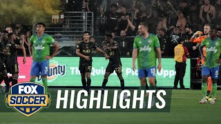 MLS Highlights: LAFC vs. Seattle Sounders FC | FOX SOCCER