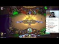 하스스톤 크툰덱에 브란 밀고 정배 콤보가 hearthstone 코디유츠