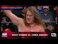 Ricky Starks and Chris Jericho Face Off For The First Time Ever