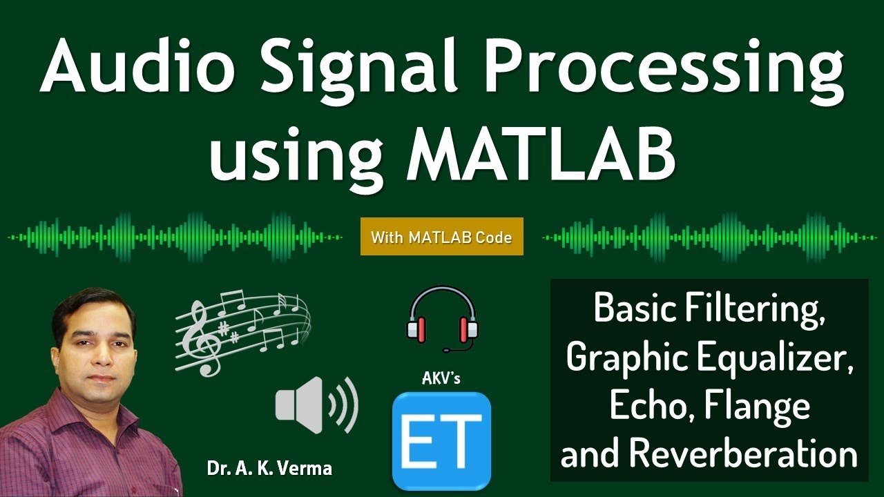 Audio Signal Processing Using Matlab Youtube