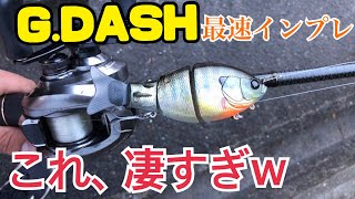 【バス釣り】G.DASHを誰よりも早く使った感想【レイドジャパン】【RAIDJAPAN】