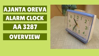 AJANTA OREVA ALARM CLOCK (AA 3287)