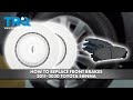 How to Replace Front Brakes 2011-2020 Toyota Sienna