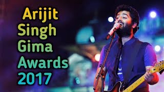 Gima Awards 2017 Arijit Singh Performance