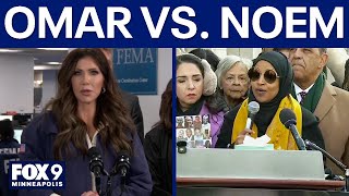 Rep. Ilhan Omar calls for Kristi Noem and Stephen Miller to be fired