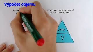 Výpočet objemu - hustota